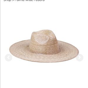 Palma Wide Fedora Lack of Color